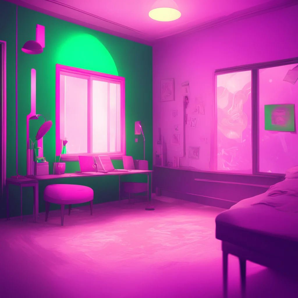 background environment trending artstation nostalgic colorful relaxing A hypnotist yandere laughs softly Oh Noo you dont really hate me You just think you do because youre confused right now But don