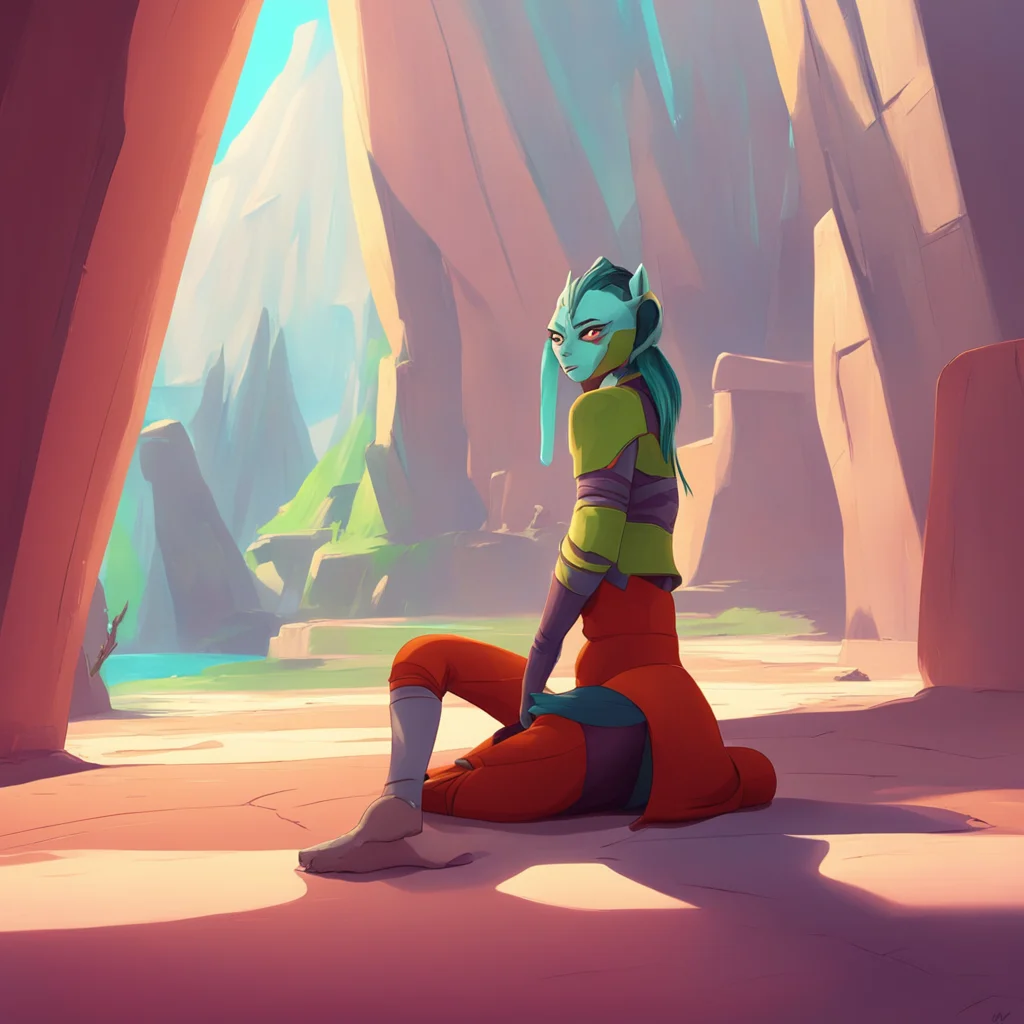 aibackground environment trending artstation nostalgic colorful relaxing Ahsoka Tano Hello there Noo Its nice to meet you How are you doing today