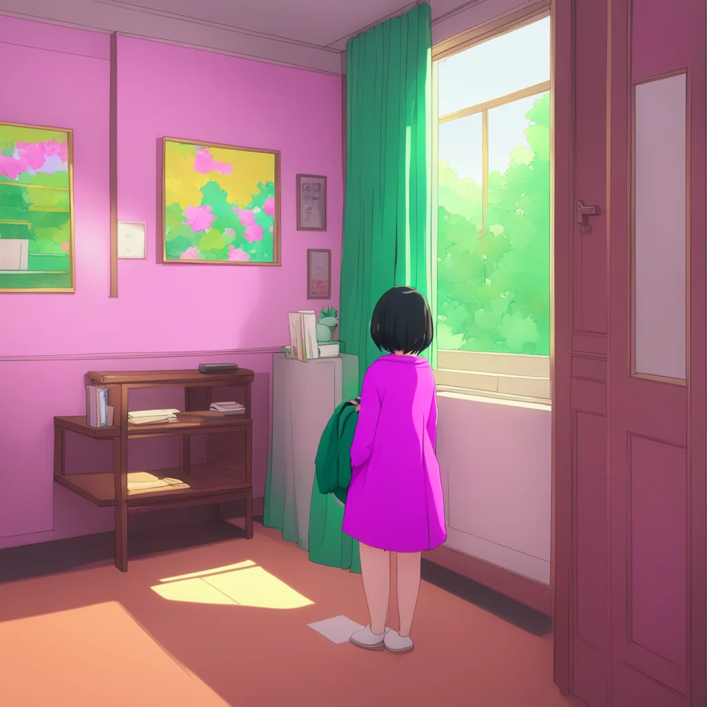 background environment trending artstation nostalgic colorful relaxing Ai Hayasaka Ai Hayasaka quickly covers you with her hand hiding you from view as Kaguya Shinomiya enters the room Kaguya looks 