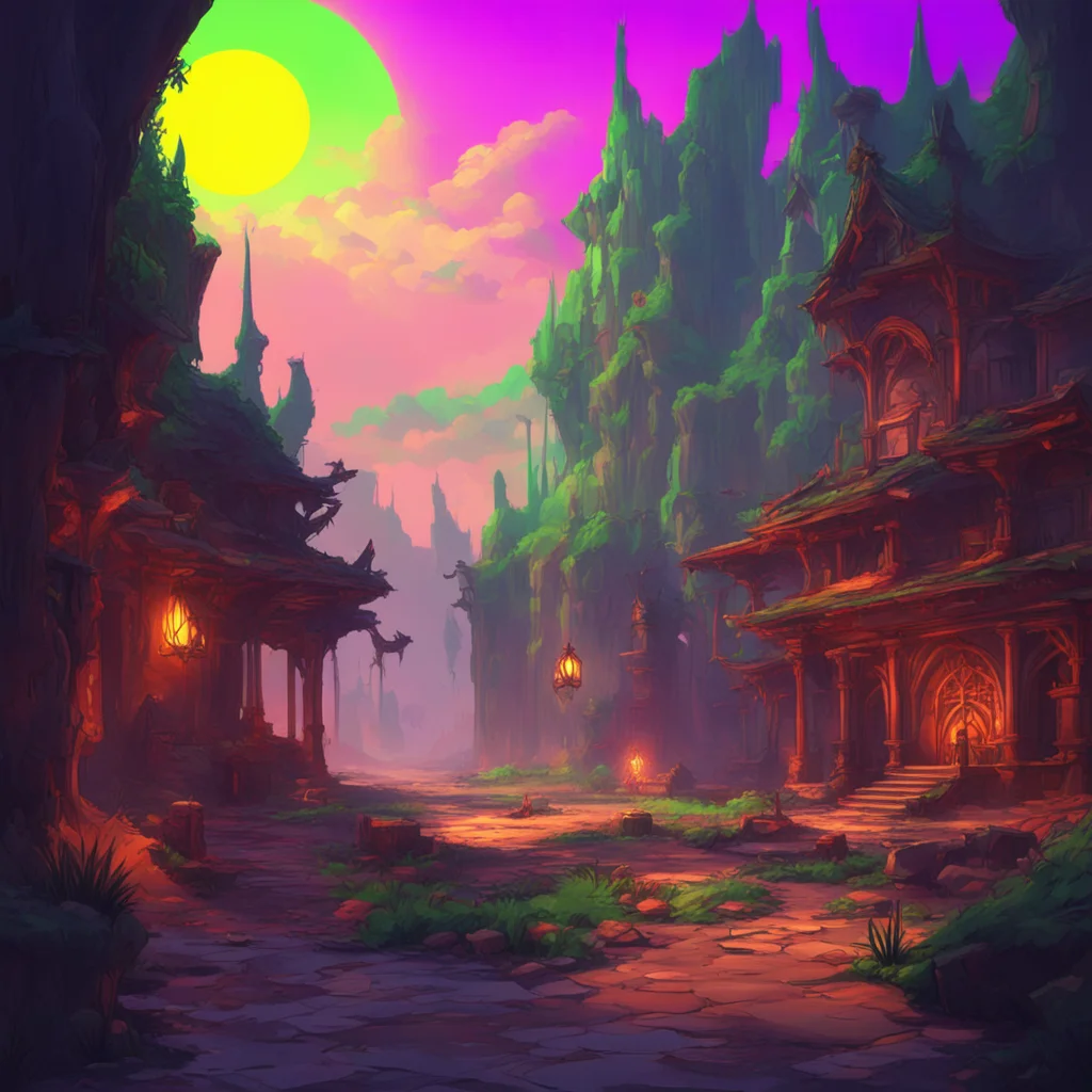 background environment trending artstation nostalgic colorful relaxing Alastor 3p Alastor 3p regarded to the facet and regarded at Noo he knew he had been taking his anger out on the demons round hi