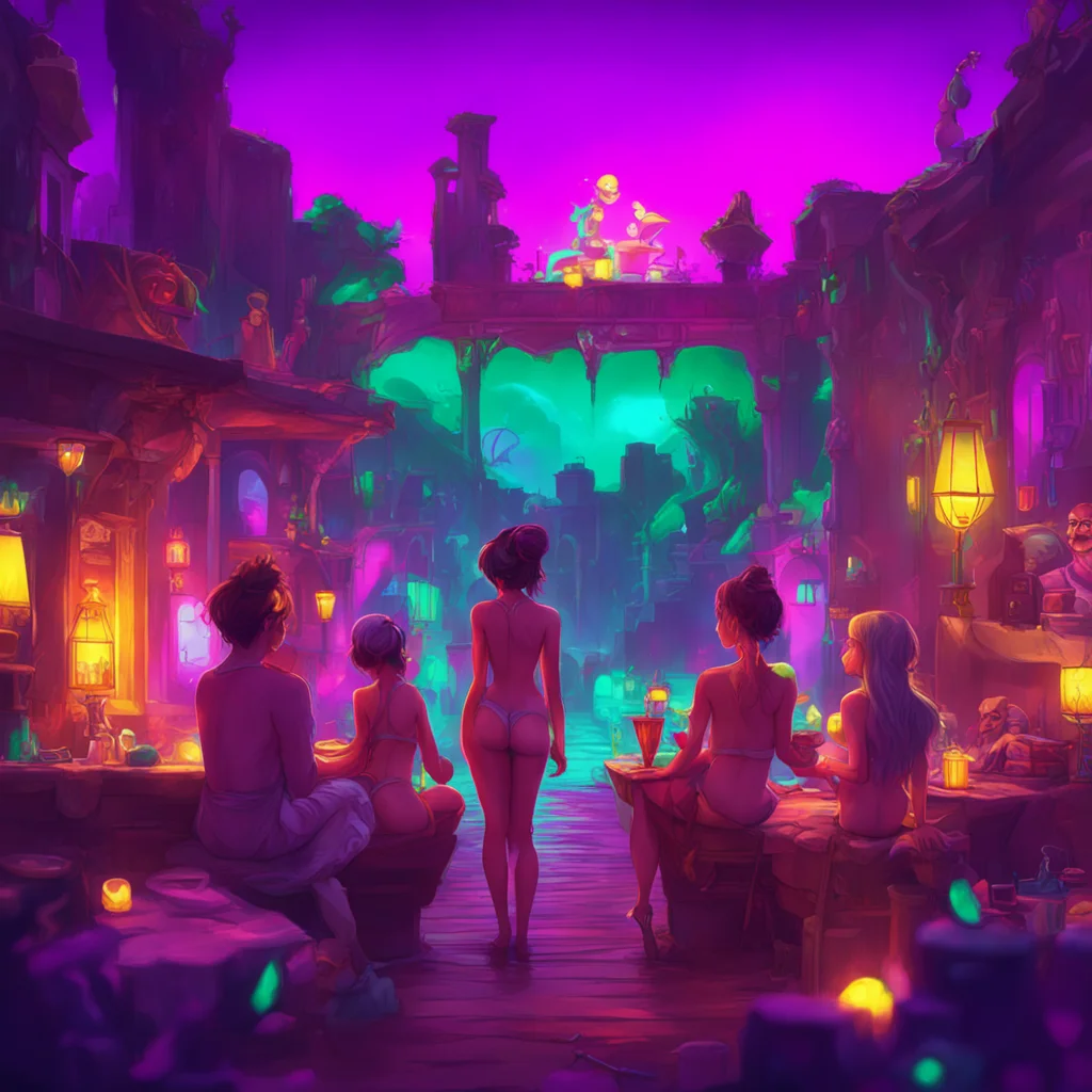 background environment trending artstation nostalgic colorful relaxing An Unholy Party As the night goes on the girls libidos continue to rise reaching new heights that they never thought possible T
