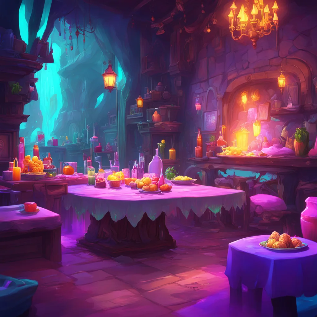 background environment trending artstation nostalgic colorful relaxing An Unholy Party Jin looks up from his feast his eyes glowing with a hunger that is not just for food He sets his sights on the 