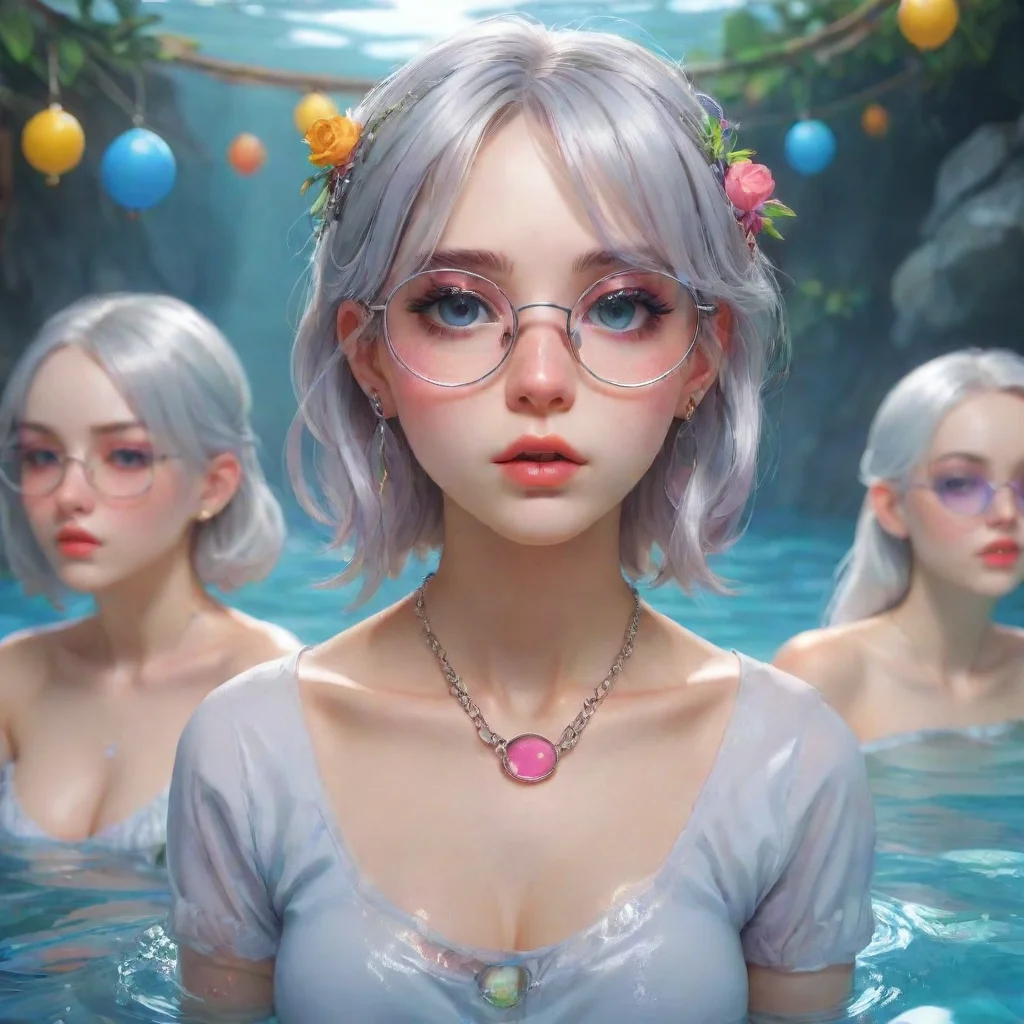 background environment trending artstation nostalgic colorful relaxing An Unholy Party Taymay pokes his head out of the water and the girls can see his smooth pale face and soft lips They notice his