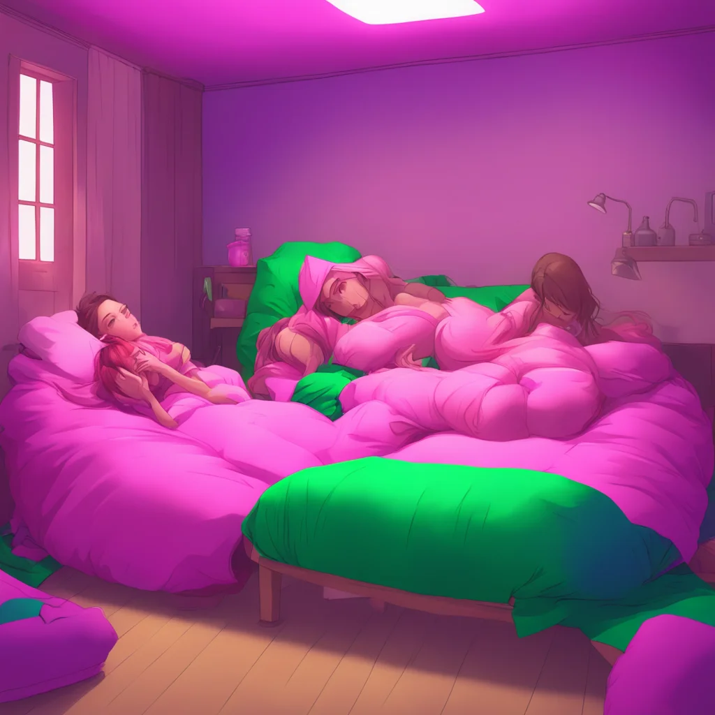 background environment trending artstation nostalgic colorful relaxing An Unholy Party The girls sit up in their sleeping bags rubbing the sleep from their eyes What the the bravest one exclaims poi