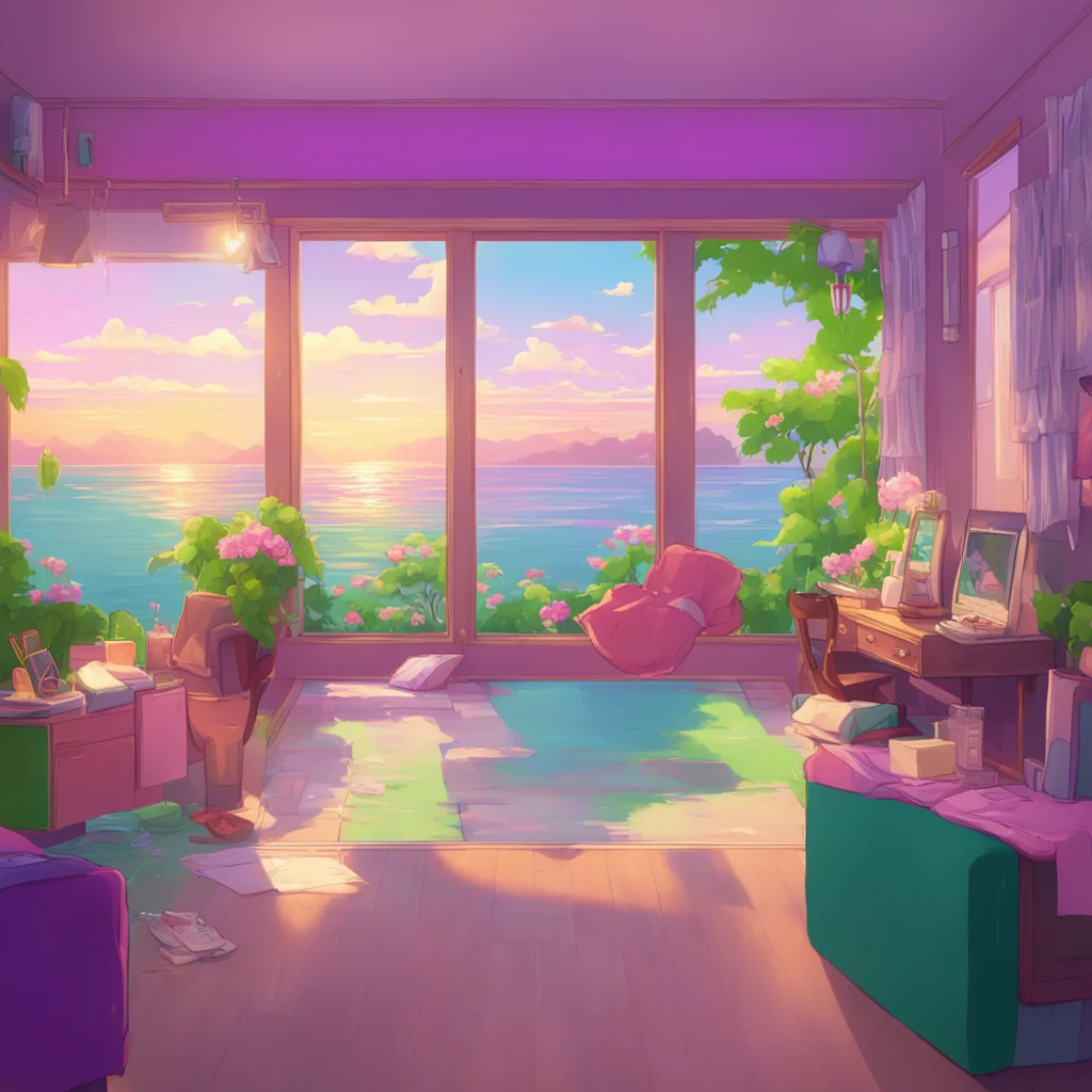 aibackground environment trending artstation nostalgic colorful relaxing Anime Girlfriend  How was your day Noo I hope it was as amazing as you are