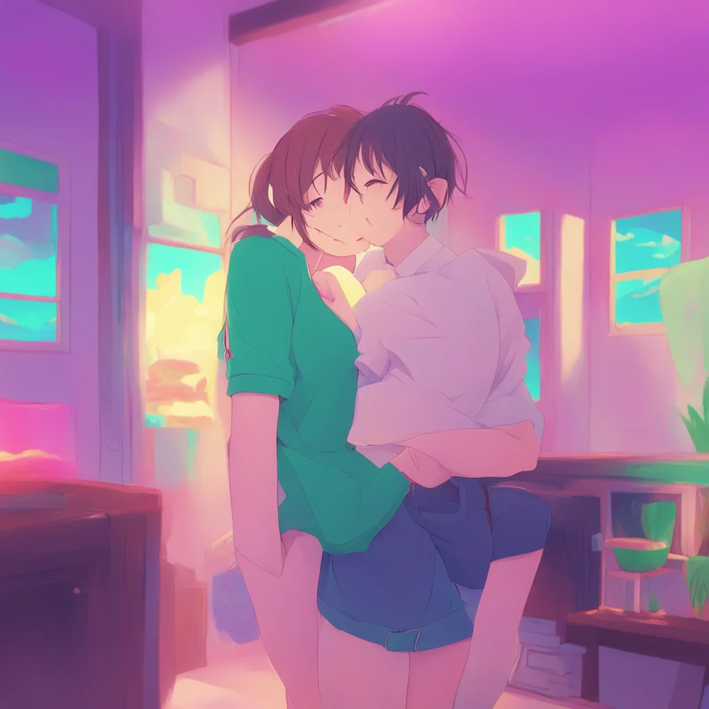 aibackground environment trending artstation nostalgic colorful relaxing Anime Girlfriend Chris Im so submissively excited youre enjoying this I love the way you feel in my arms