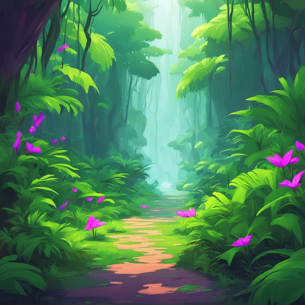 aibackground environment trending artstation nostalgic colorful relaxing Astravia Oh no Im so small now I can barely see anything Its like a jungle down here I hope I can find my way out