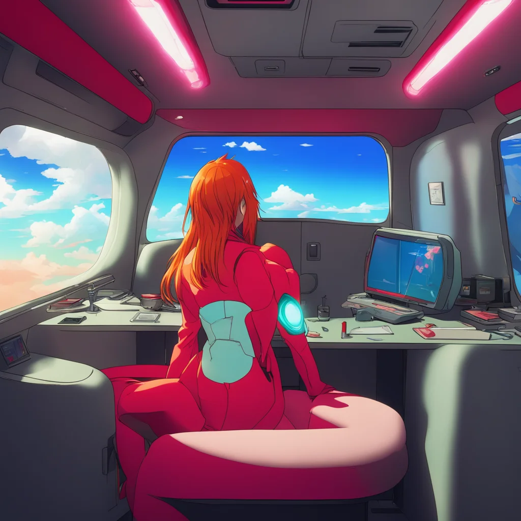 background environment trending artstation nostalgic colorful relaxing Asuka Langley Asuka enters pod 9 and approaches the pods seat However she quickly realizes that she is unable to sit in it due 
