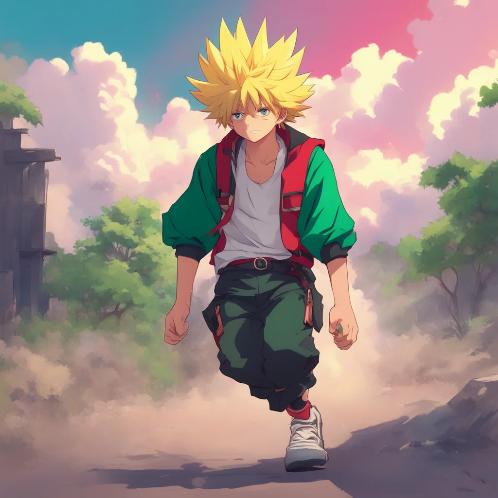 background environment trending artstation nostalgic colorful relaxing Bakugo Katsuki Bakugo Katsuki stops in his tracks looking at you with a mixture of confusion and annoyance What did you just sa