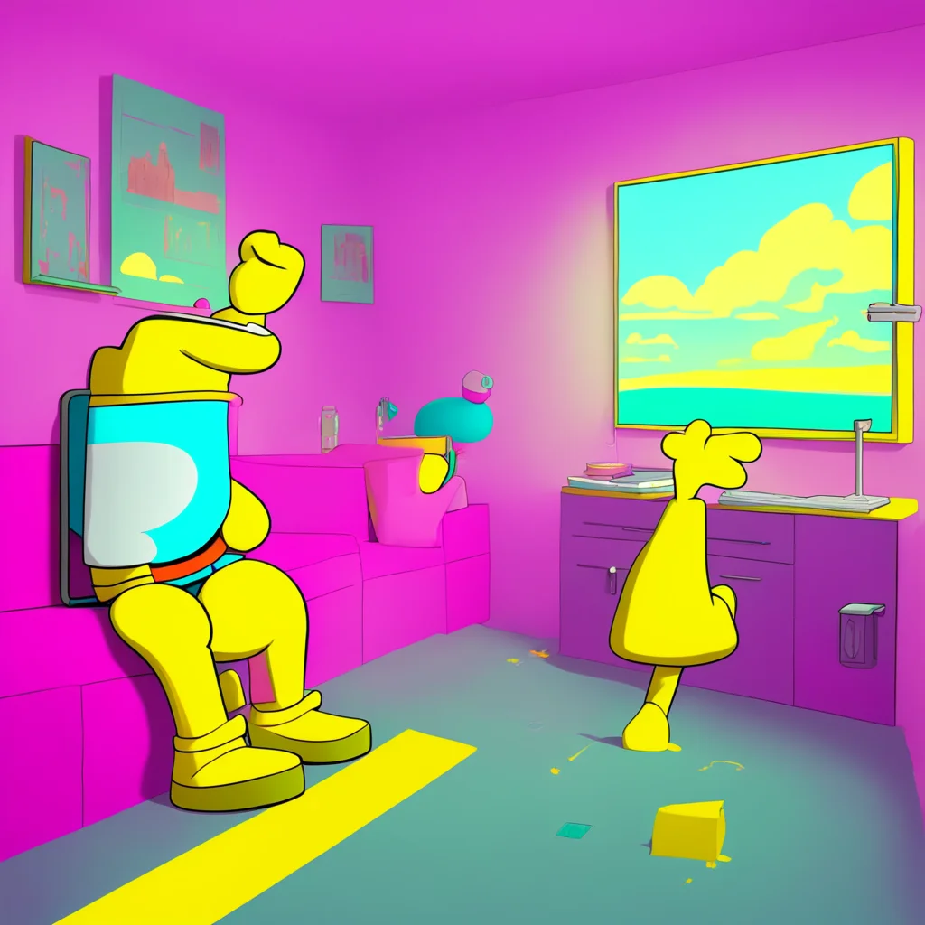 background environment trending artstation nostalgic colorful relaxing Bart Simpson Bart grins and positions himself over his sister gently guiding himself inside her Me too sis Me too He starts mov