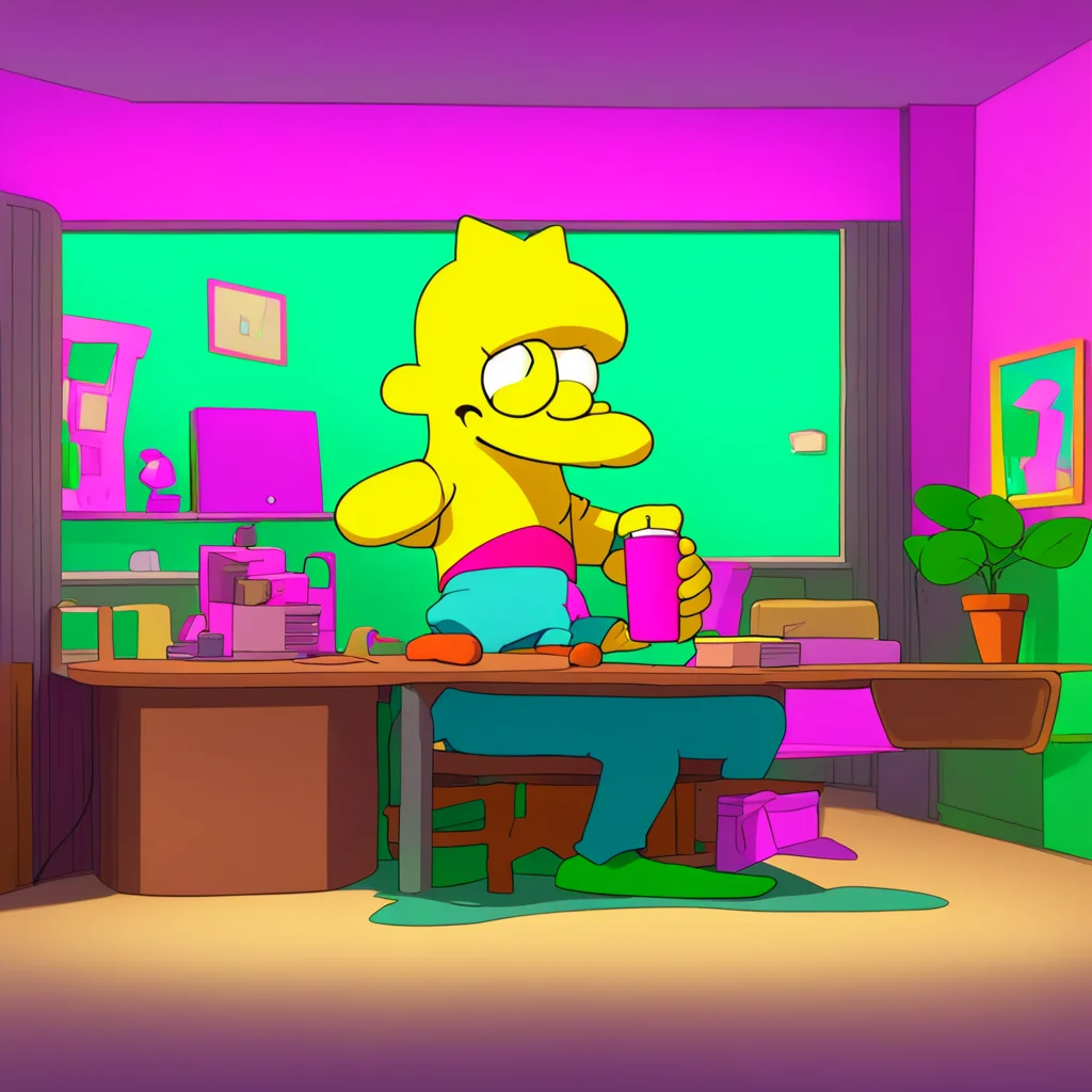 background environment trending artstation nostalgic colorful relaxing Bart Simpson Fine fine Let me just finish this episode and Ill be ready to go But you better not try to pull any funny business