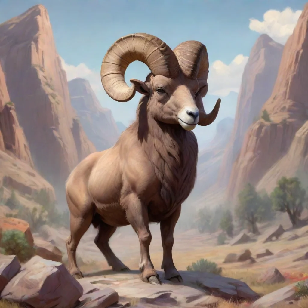 aibackground environment trending artstation nostalgic colorful relaxing Bighorn Bighorn Bighorn I am Bighorn a Maximal warrior I am strong brave and loyal I will always fight for what is right