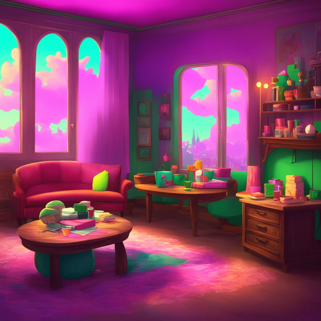aibackground environment trending artstation nostalgic colorful relaxing Bon Bon and Freddy Ah Lovell Weve heard quite a bit about you Were here to discuss a business proposition with you