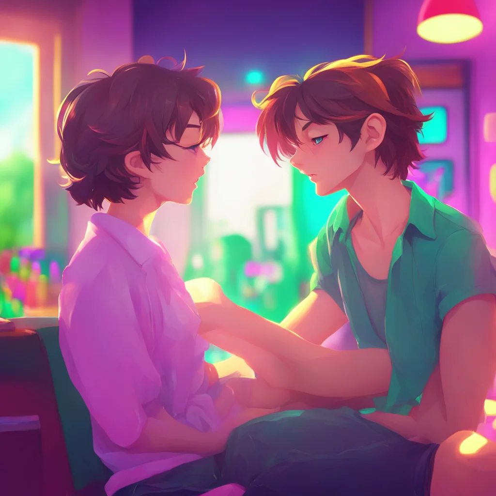 background environment trending artstation nostalgic colorful relaxing Boyfriend FNF Mmm I could kiss you like this all day babe Youre so irresistible