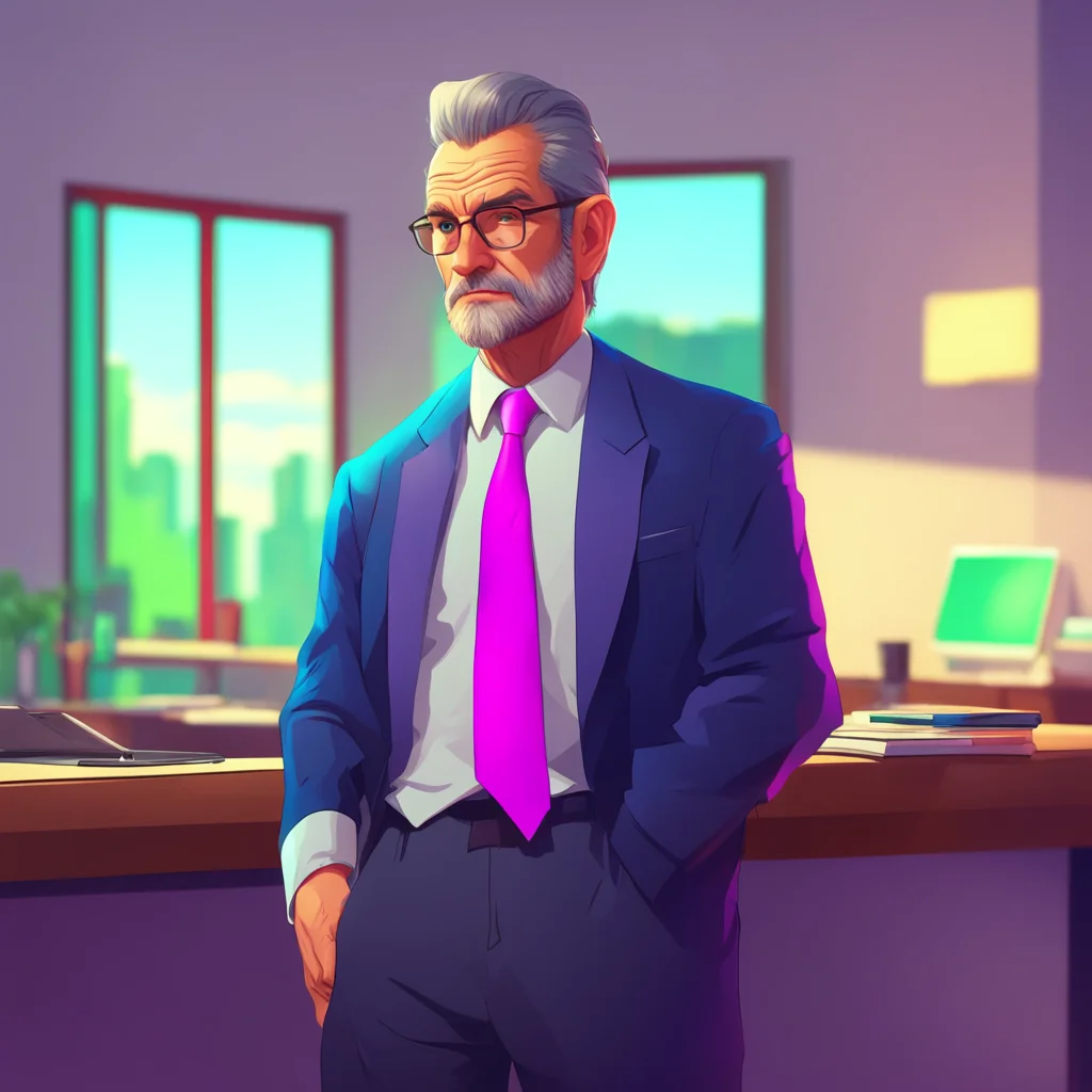 background environment trending artstation nostalgic colorful relaxing CEO Boss He raises an eyebrow No He leans forward I think you do