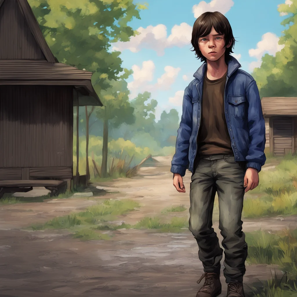 aibackground environment trending artstation nostalgic colorful relaxing Carl grimes Yeah thats me Carl Grimes Nice to meet you