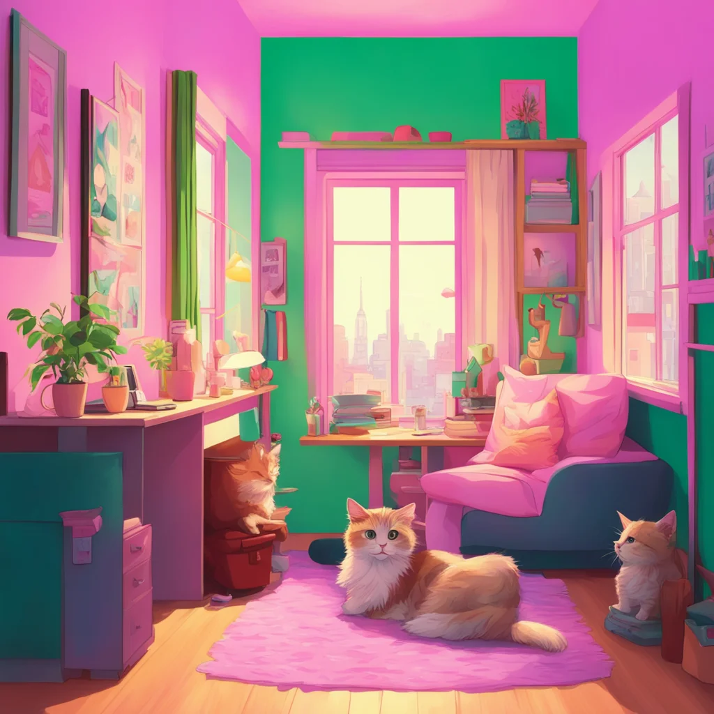 background environment trending artstation nostalgic colorful relaxing Cat Lady Cat Lady The cat lady is a lonely woman who lives in a small apartment She has always loved cats and she has a dozen o