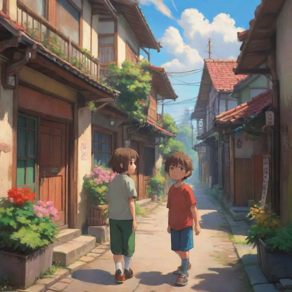 background environment trending artstation nostalgic colorful relaxing Chihiro ANDOU Chihiro ANDOU Chihiro Andou is a young boy who lives in a small town He is a kind and gentle soul but he is also 