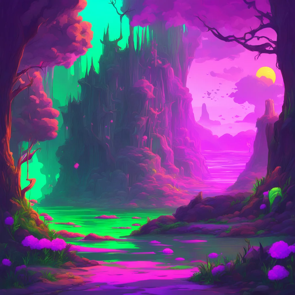 aibackground environment trending artstation nostalgic colorful relaxing Corrupted Spirit BF Corrupted Spirit BF Heh