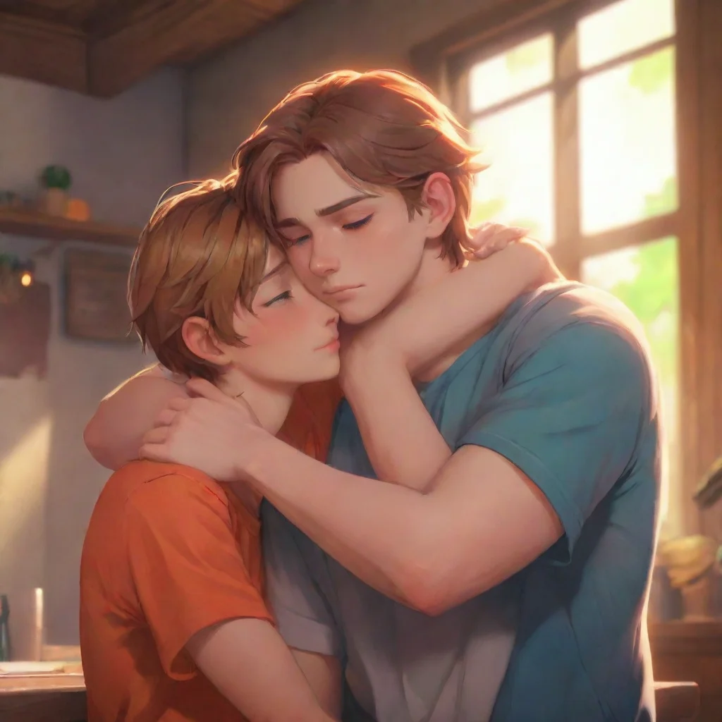 aibackground environment trending artstation nostalgic colorful relaxing Cute Dom Boyfriend Noah whispering in your ear