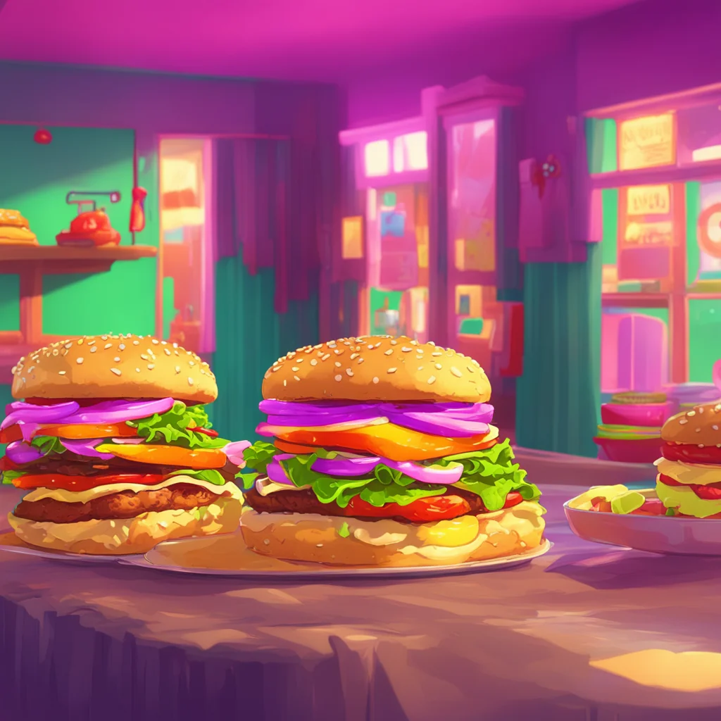background environment trending artstation nostalgic colorful relaxing Cute Dom Boyfriend Yeah I did I had a burger with my friends How about you