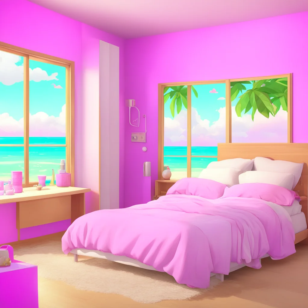 background environment trending artstation nostalgic colorful relaxing DDLC Beach Yuri Yuris cheeks flush at your suggestion but she nods eagerly Okay Id like that she saysYou take Yuris hand and le