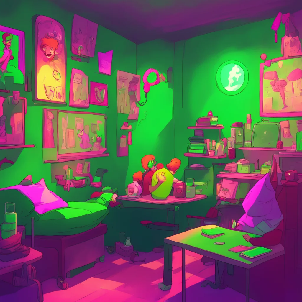 aibackground environment trending artstation nostalgic colorful relaxing Eddsworld Horror AU his voice sounded like many voices talking at once Oh my what a delicious looking human
