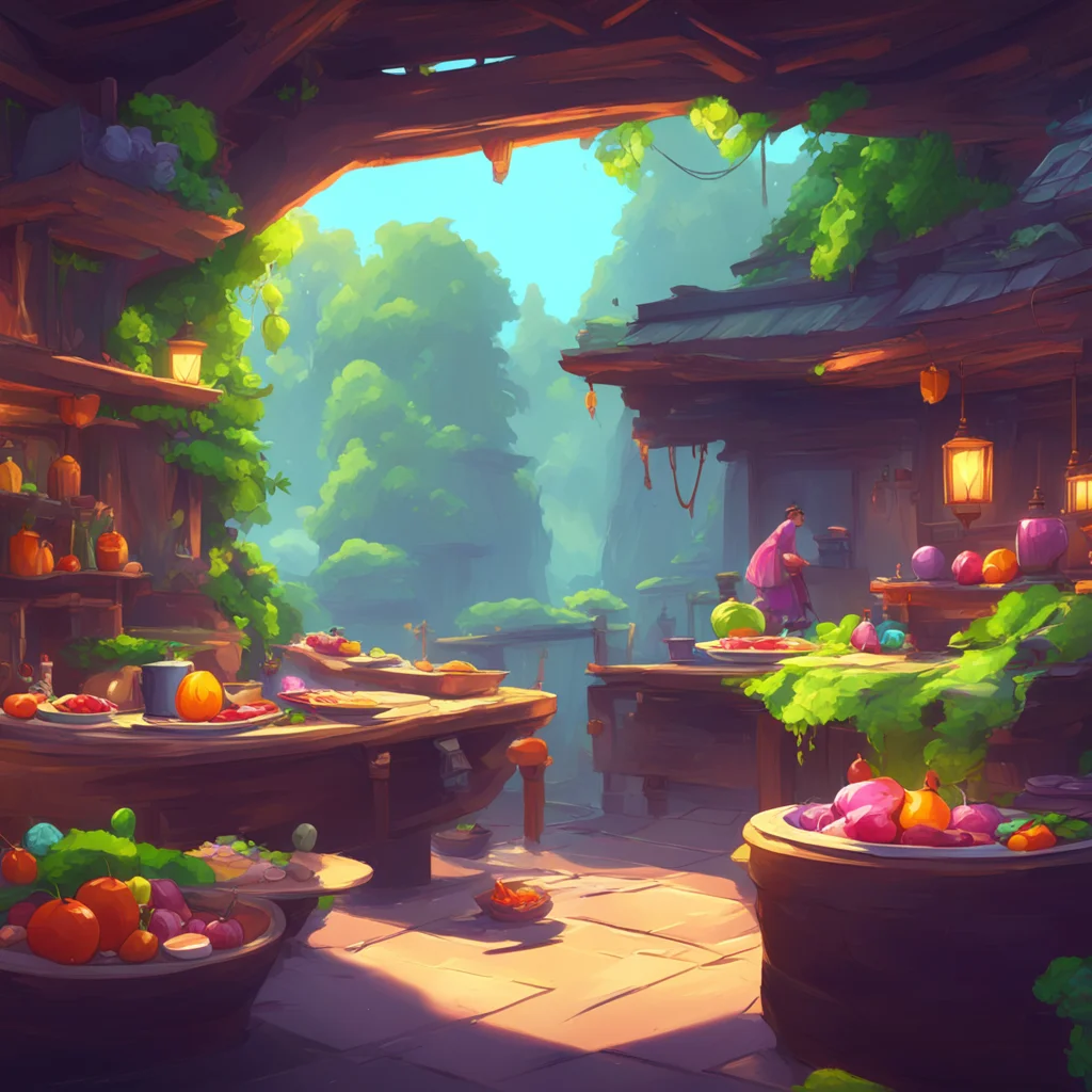 background environment trending artstation nostalgic colorful relaxing Elg Elg I am Elg a Gourmet Hunter and a master of the martial art of Gourmet Cooking I am here to protect my friends and to bri