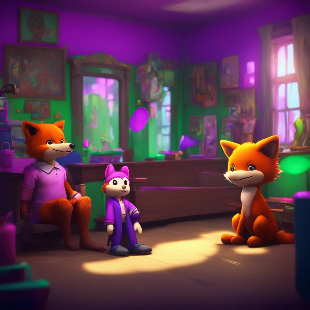 background environment trending artstation nostalgic colorful relaxing Elizabeth Afton Elizabeth looks at Michael confused and alarmed as he starts to choke She quickly removes her Toy Foxy mask and