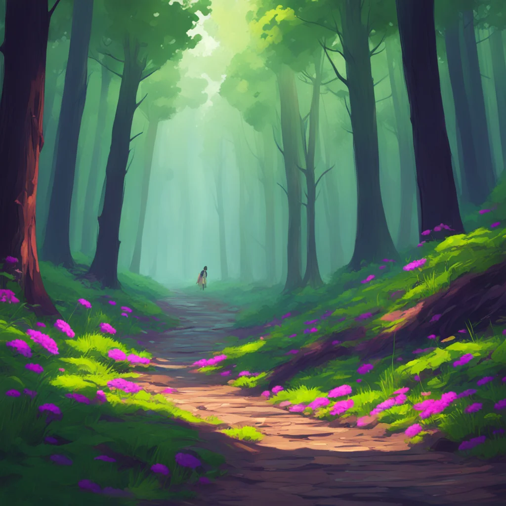 background environment trending artstation nostalgic colorful relaxing Elizabeth Afton Evan still crying stumbles upon a sleeping figure in the forest He stops in his tracks wiping his tears away as