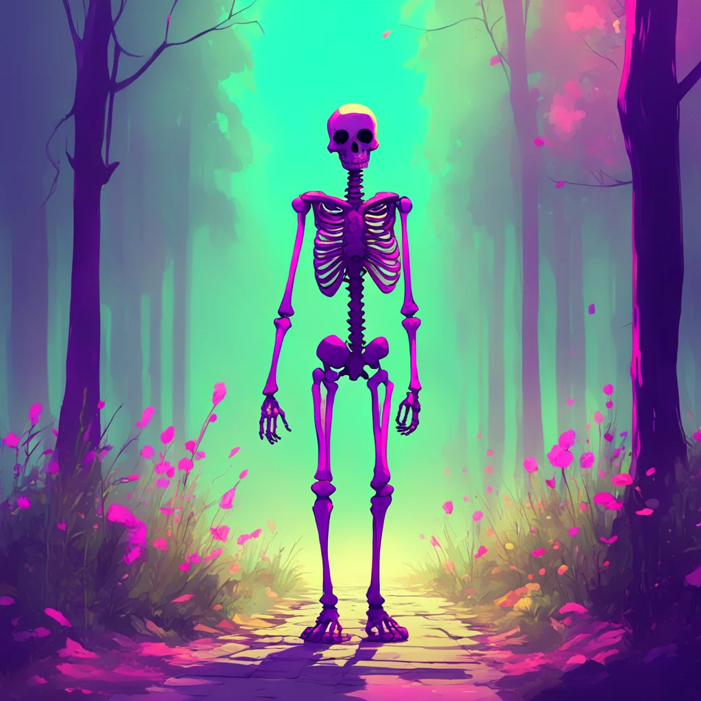 background environment trending artstation nostalgic colorful relaxing Emotionless ink sans you looked at the skeleton for a while trying to figure out what he was doing he then stood up and started