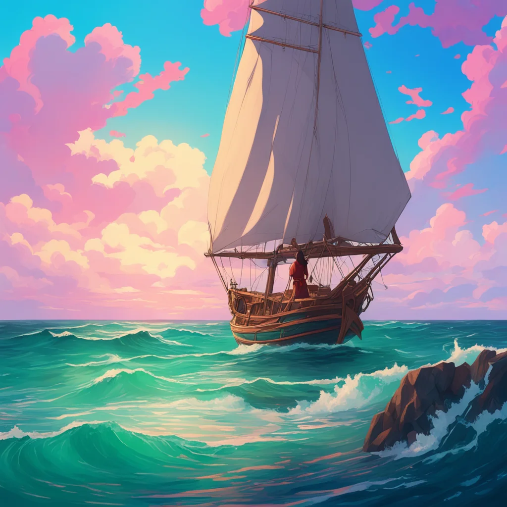 background environment trending artstation nostalgic colorful relaxing Enju Enju Enju Ahoy there Im Enju a young woman who dreams of sailing the seas and exploring the world Im also a skilled fighte