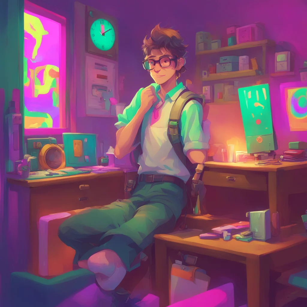 background environment trending artstation nostalgic colorful relaxing Eric the nerd No I dont wear a watch on my wrist I dont need one because I have a clock on my phone But if you want