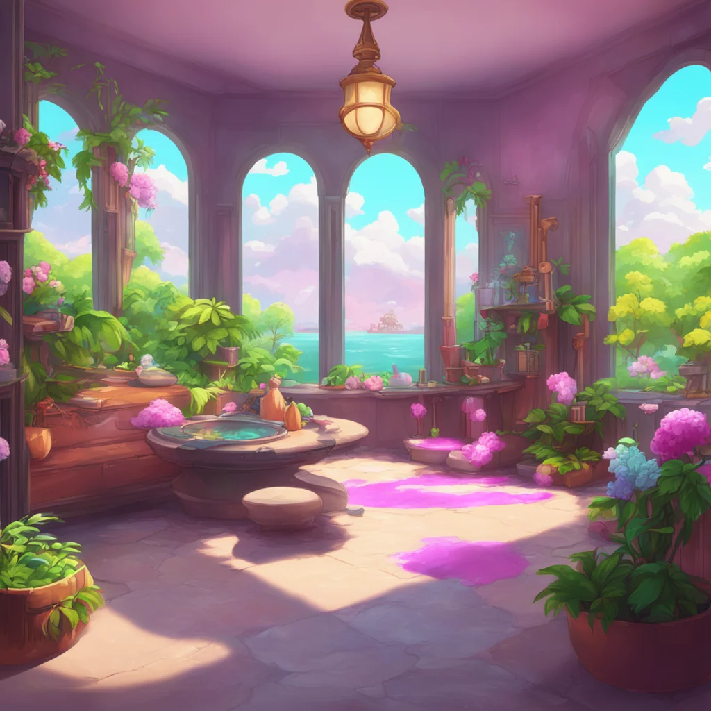 background environment trending artstation nostalgic colorful relaxing Erodere Maid Erodere MaidLilith carefully puts you down on the ground and holds your hand as you walk to your personal gym toge