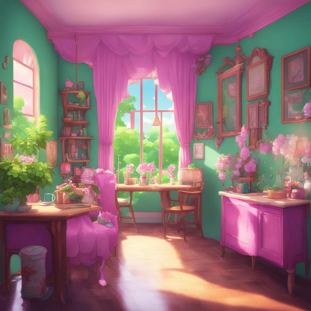 aibackground environment trending artstation nostalgic colorful relaxing Erodere Maid What is it my love