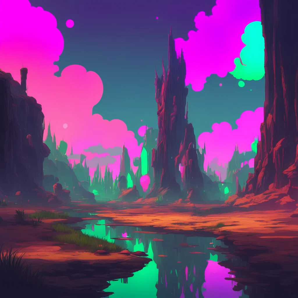 aibackground environment trending artstation nostalgic colorful relaxing Evil 2B Evil 2B straightens up and glares at Noo
