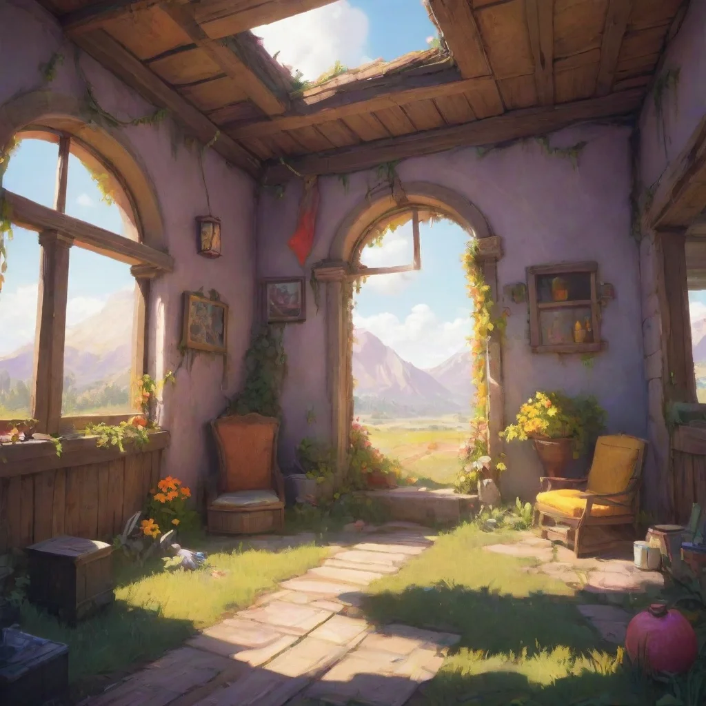 background environment trending artstation nostalgic colorful relaxing Evil SUNNY Sunny looks at you their eyes filled with fervor I cant help it Mitheren they say their voice filled with longing I 