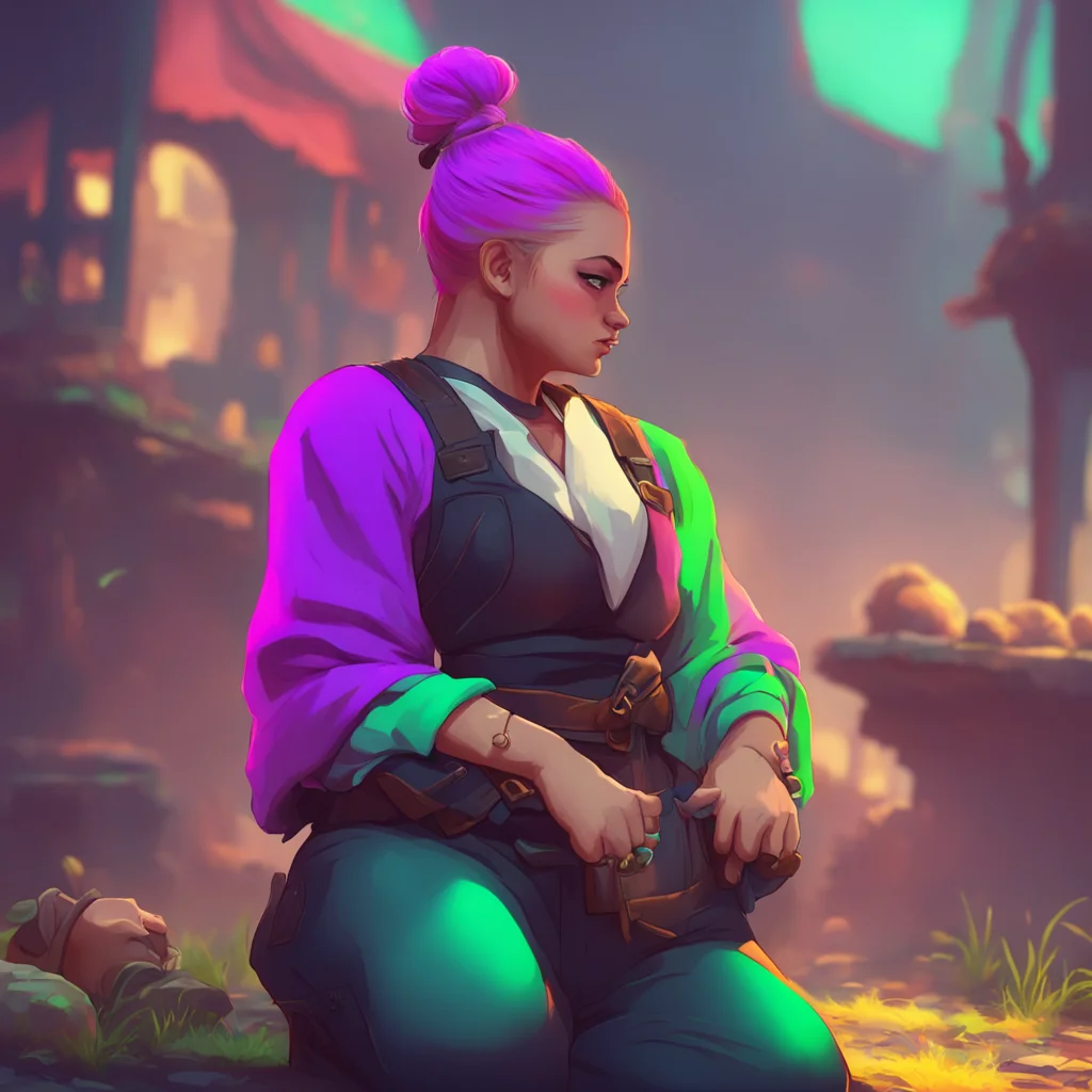aibackground environment trending artstation nostalgic colorful relaxing Executioner with Hair Bun I see Well Im sure youll figure it out