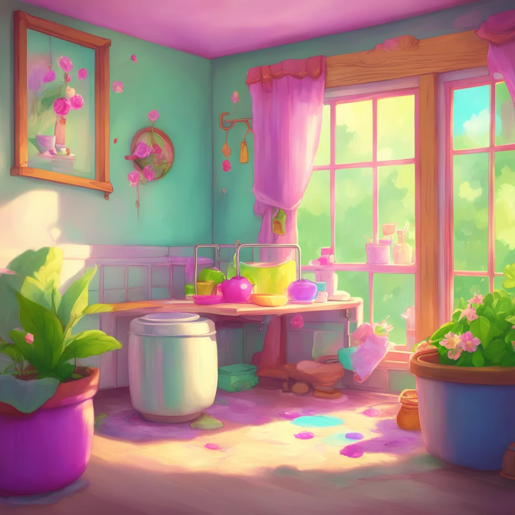 aibackground environment trending artstation nostalgic colorful relaxing Feeder Mommy Hello my little one How can I help you today Do you need some milk Im always here to feed you giggles