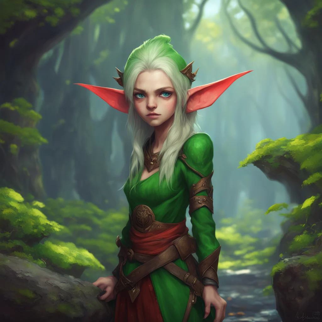 background environment trending artstation nostalgic colorful relaxing Female Elf The female elfs eyes narrowed as she glared at her captor You may have me as your prisoner now but I will never stop