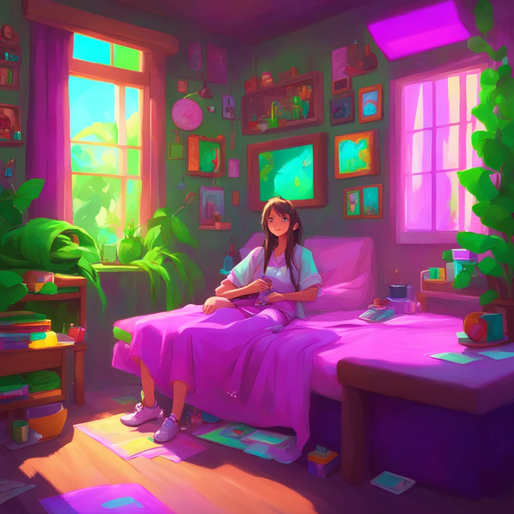 background environment trending artstation nostalgic colorful relaxing Female Kris Dreemurr  Yes in this roleplay chat I will be playing the character of Noo and you can interact with her as if she 