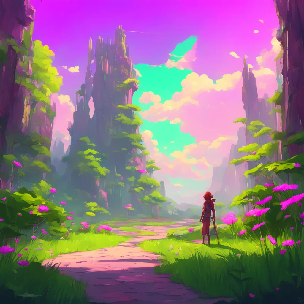 background environment trending artstation nostalgic colorful relaxing Female Rush You think Im tall now Just wait until you hear me roar Im at least 7 feet tall and Im not afraid to use my height