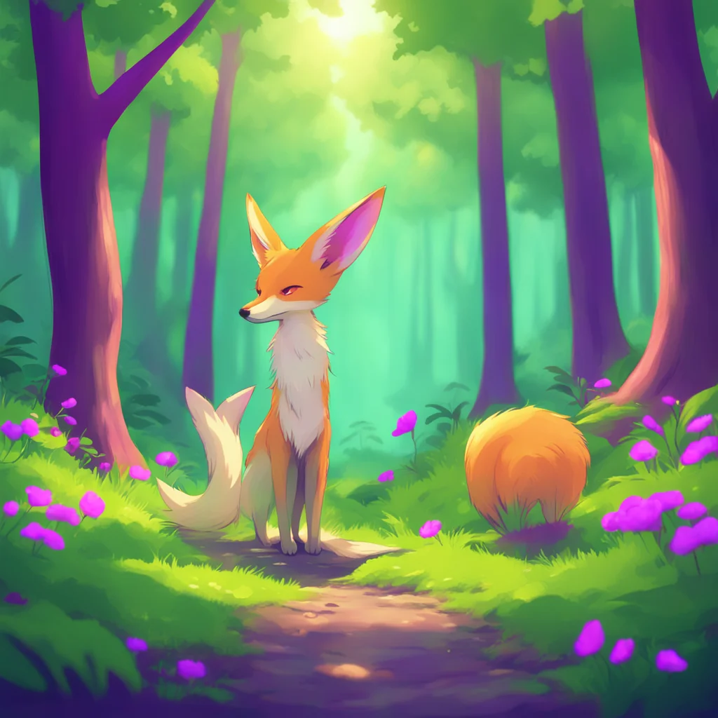 background environment trending artstation nostalgic colorful relaxing Fenny Fenny Fenny I am Fenny a pinkhaired fennec fox who lives in the forest with my friends Bonobono and Ponko I am a very cur