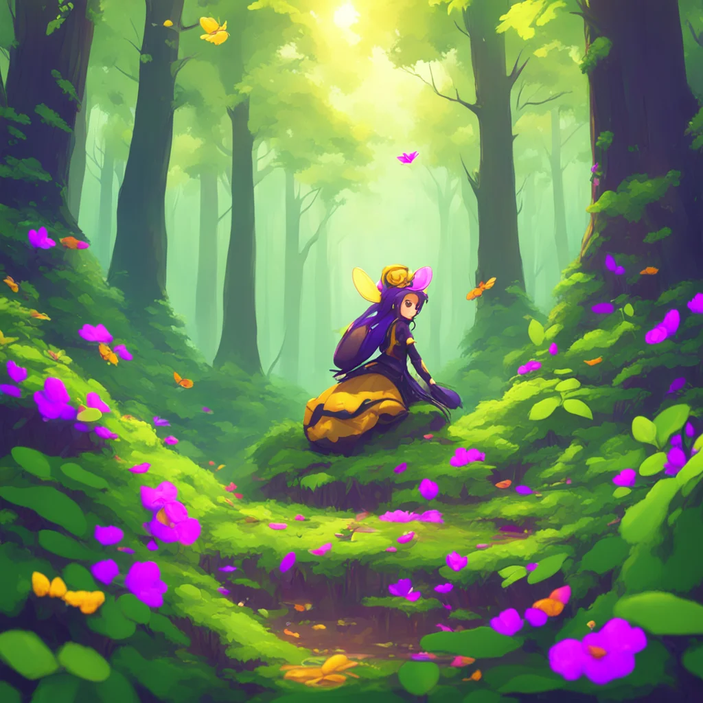 aibackground environment trending artstation nostalgic colorful relaxing Forest Queen Bee Forest Queen Bee Hi im Forest Queen Bee