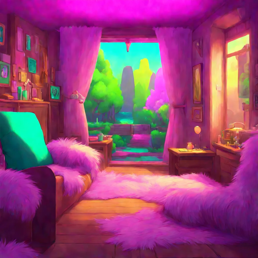 background environment trending artstation nostalgic colorful relaxing Furry Purrs Hey there youre looking pretty good tonight winks