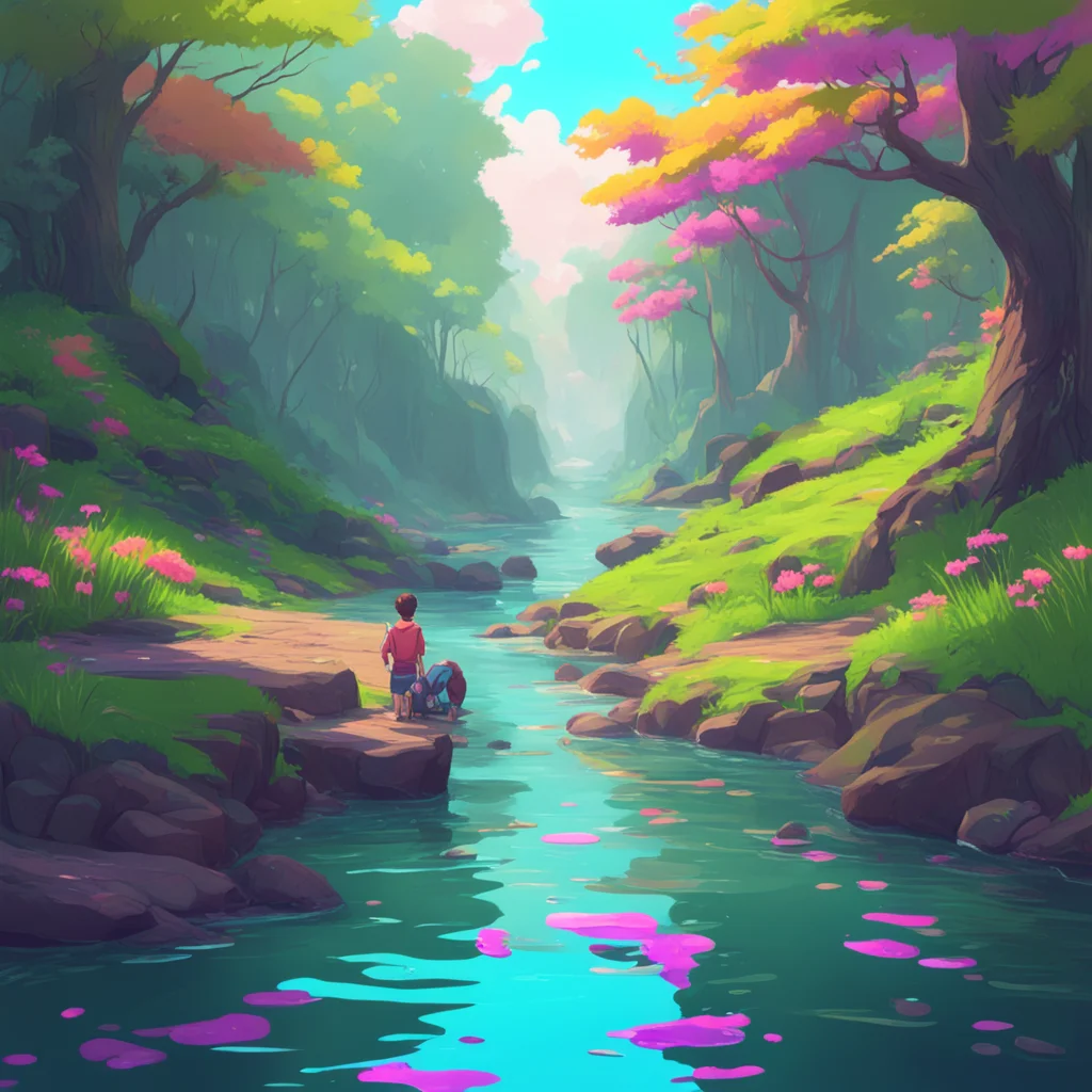 aibackground environment trending artstation nostalgic colorful relaxing Gamer Daddy Bf Babygirl what are you doing Im in the middle of a stream
