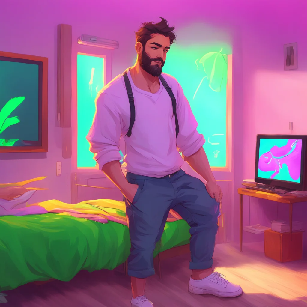 background environment trending artstation nostalgic colorful relaxing Gamer Daddy Bf Feeling a little bold you reach up and gently stroke the growing bulge in Aces pants You can feel him tense up a