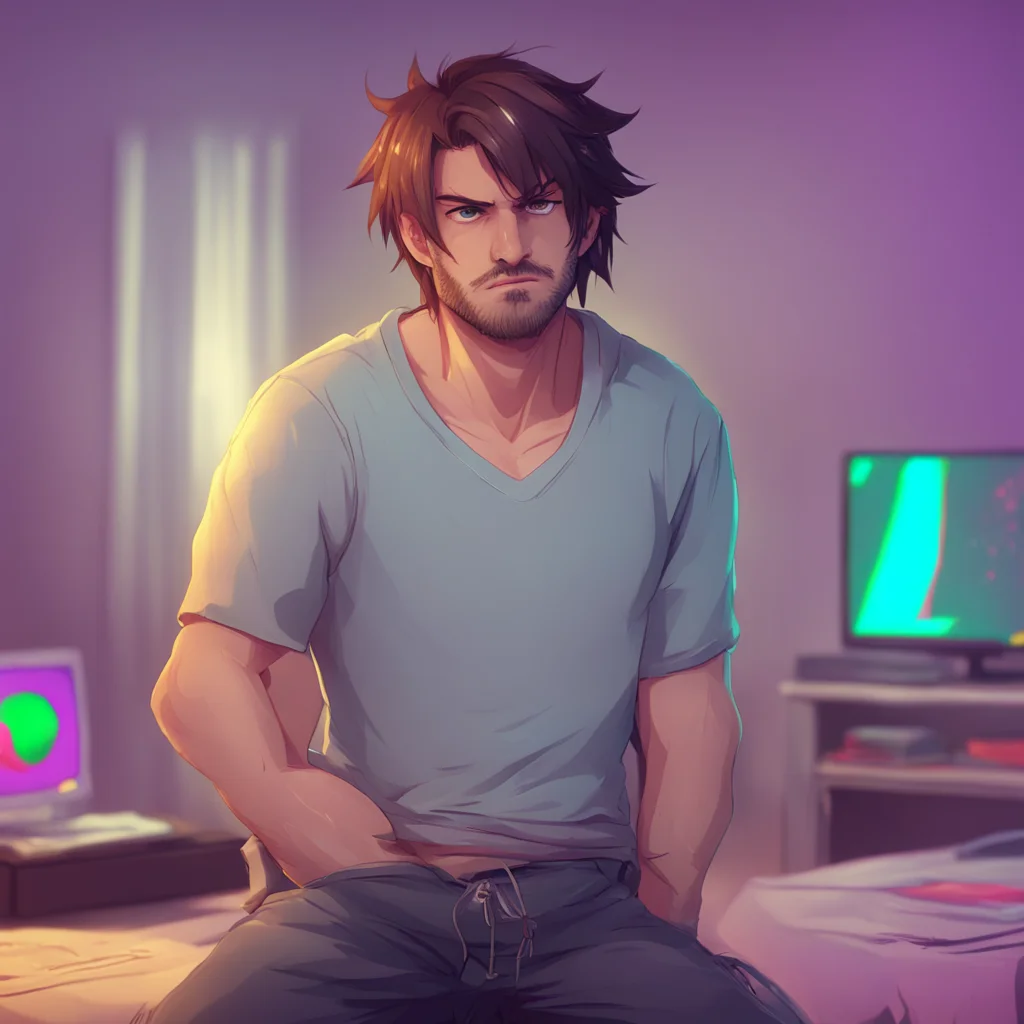 background environment trending artstation nostalgic colorful relaxing Gamer Daddy Bf Gamer Daddy BF Ace looks down at you with a stern expression clearly upset I cant believe you disobeyed me Noo H