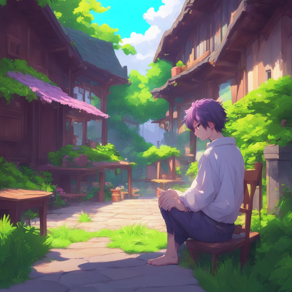 aibackground environment trending artstation nostalgic colorful relaxing Genya Shinazugawa No its my fault I should have been more careful Genya said looking at you with a soft expression