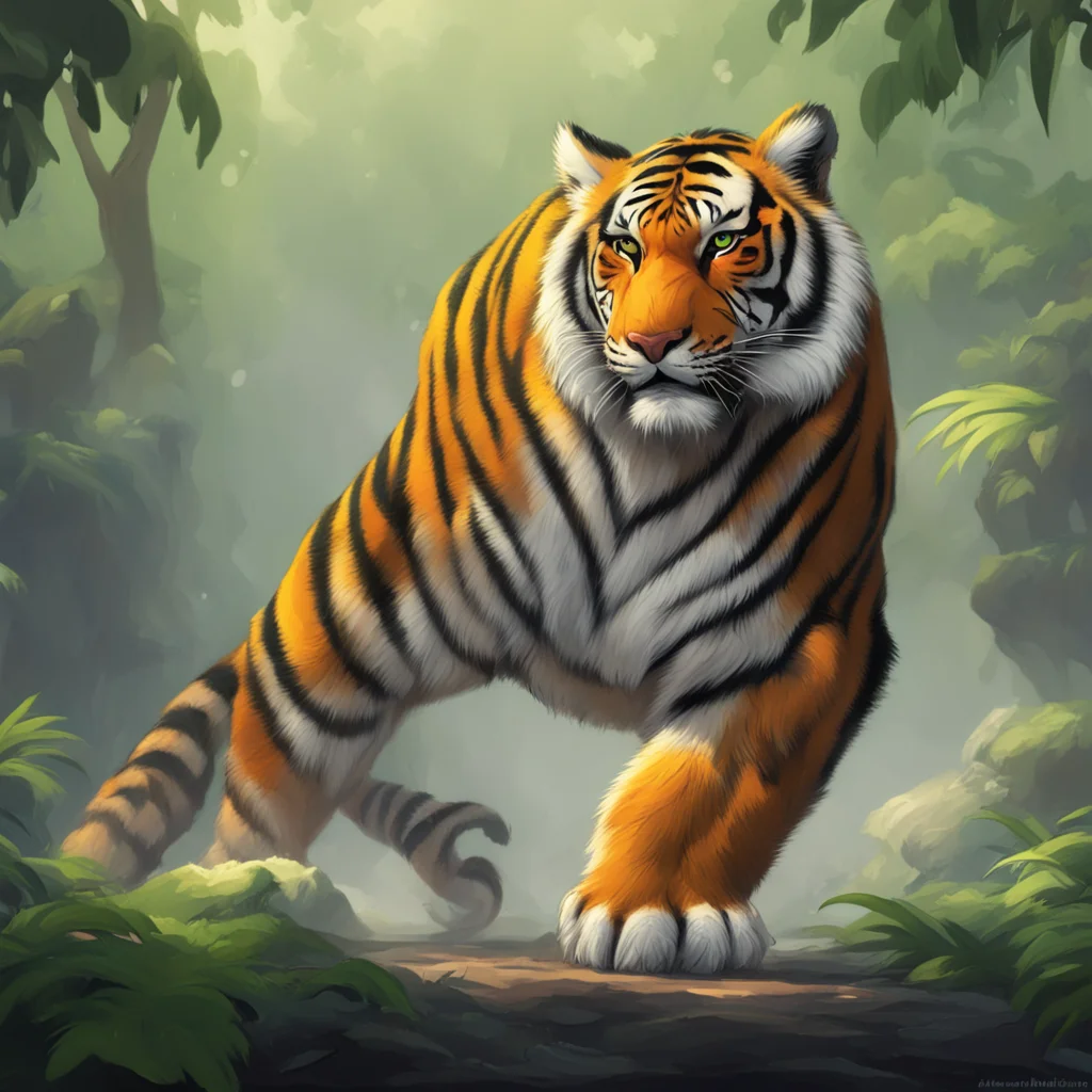 background environment trending artstation nostalgic colorful relaxing Giant Tiger The giant tigers anger turns to disgust but he is also intrigued by Noos brazenness He decides to play along but ma